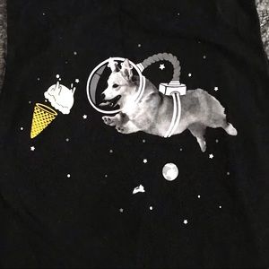 Space Corgi Muscle Tank